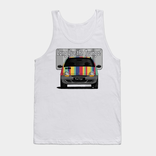 Long Live the coolest car ever! Tank Top by jaagdesign